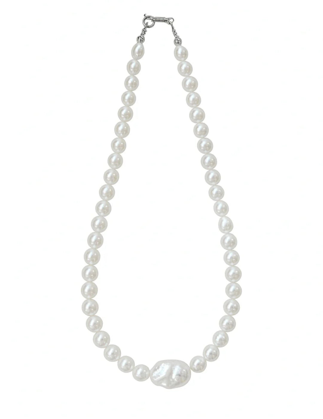 Baroque Pearl Pendant Edison Pearl Necklace gembea jewelry