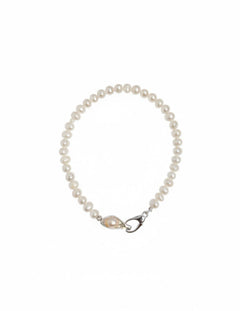 Bean Pod Freshwater Pearl Beaded Bracelet gembea jewelry
