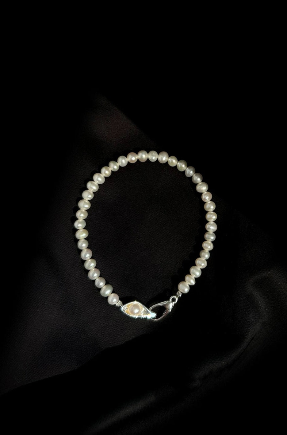 Bean Pod Freshwater Pearl Beaded Bracelet gembea jewelry