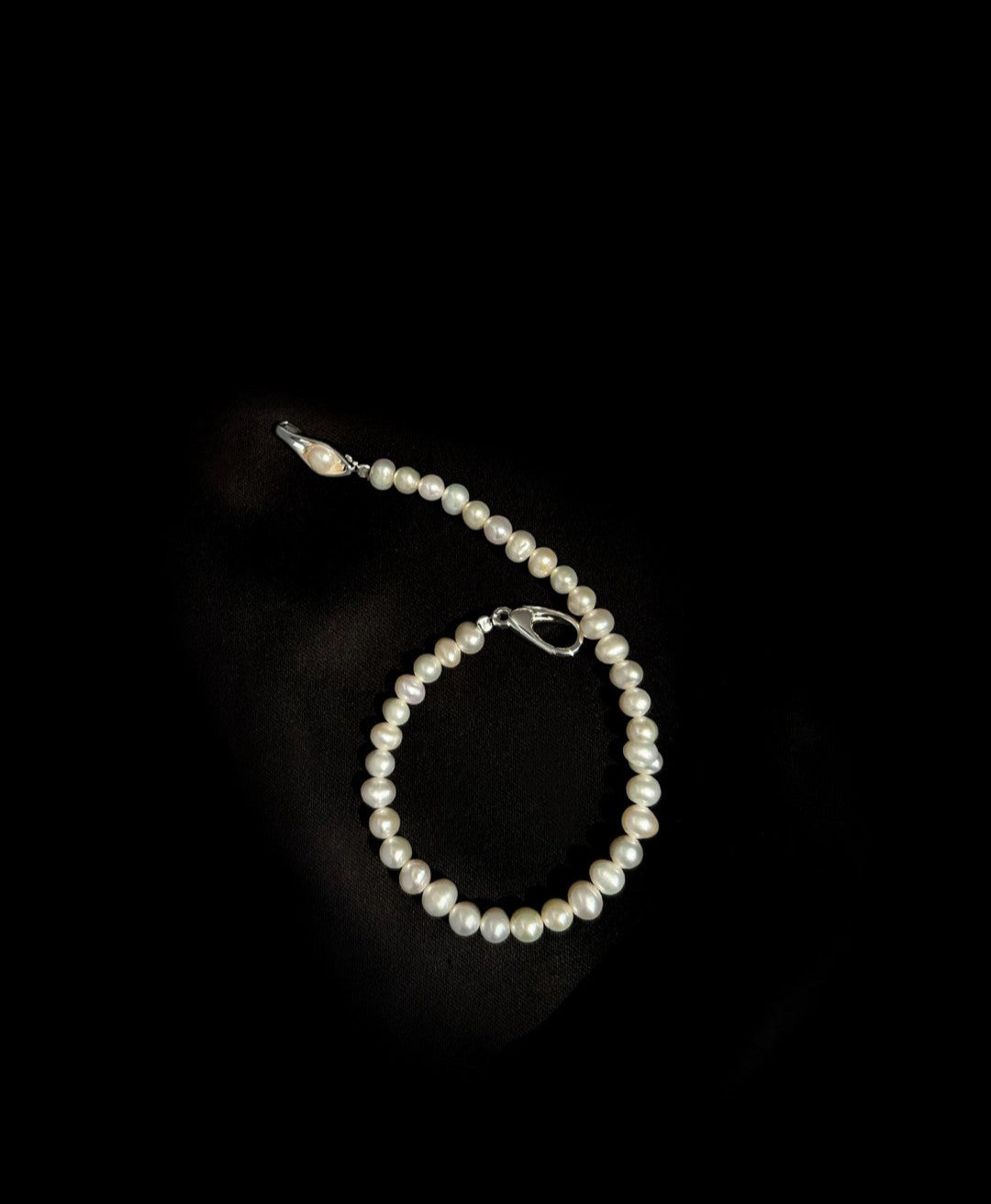 Bean Pod Freshwater Pearl Beaded Bracelet gembea jewelry