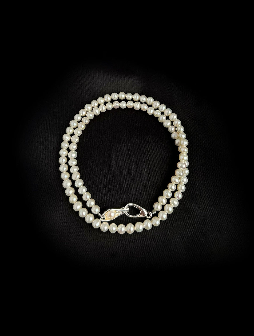 Bean Pod Freshwater Pearl Beaded Necklace GEMBEA JEWELRY