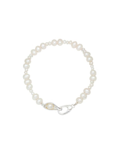 Bean Pod Irregular Freshwater Pearl Beaded Bracelet gembea jewelry