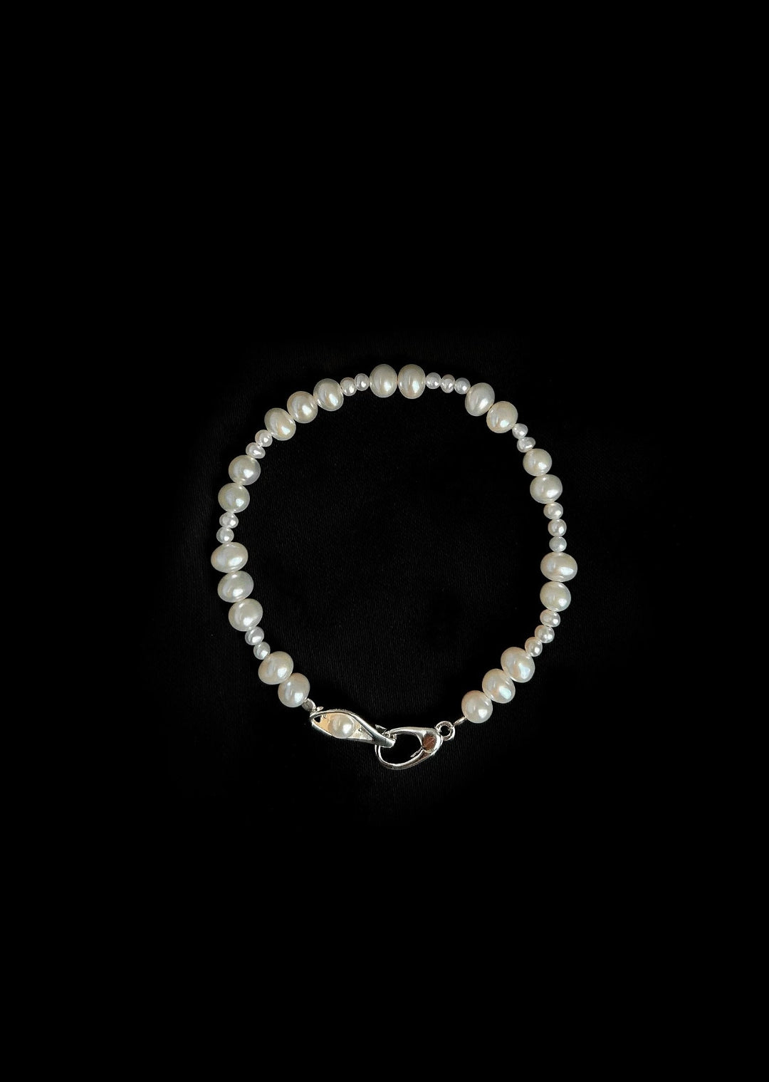 Bean Pod Irregular Freshwater Pearl Beaded Bracelet gembea jewelry