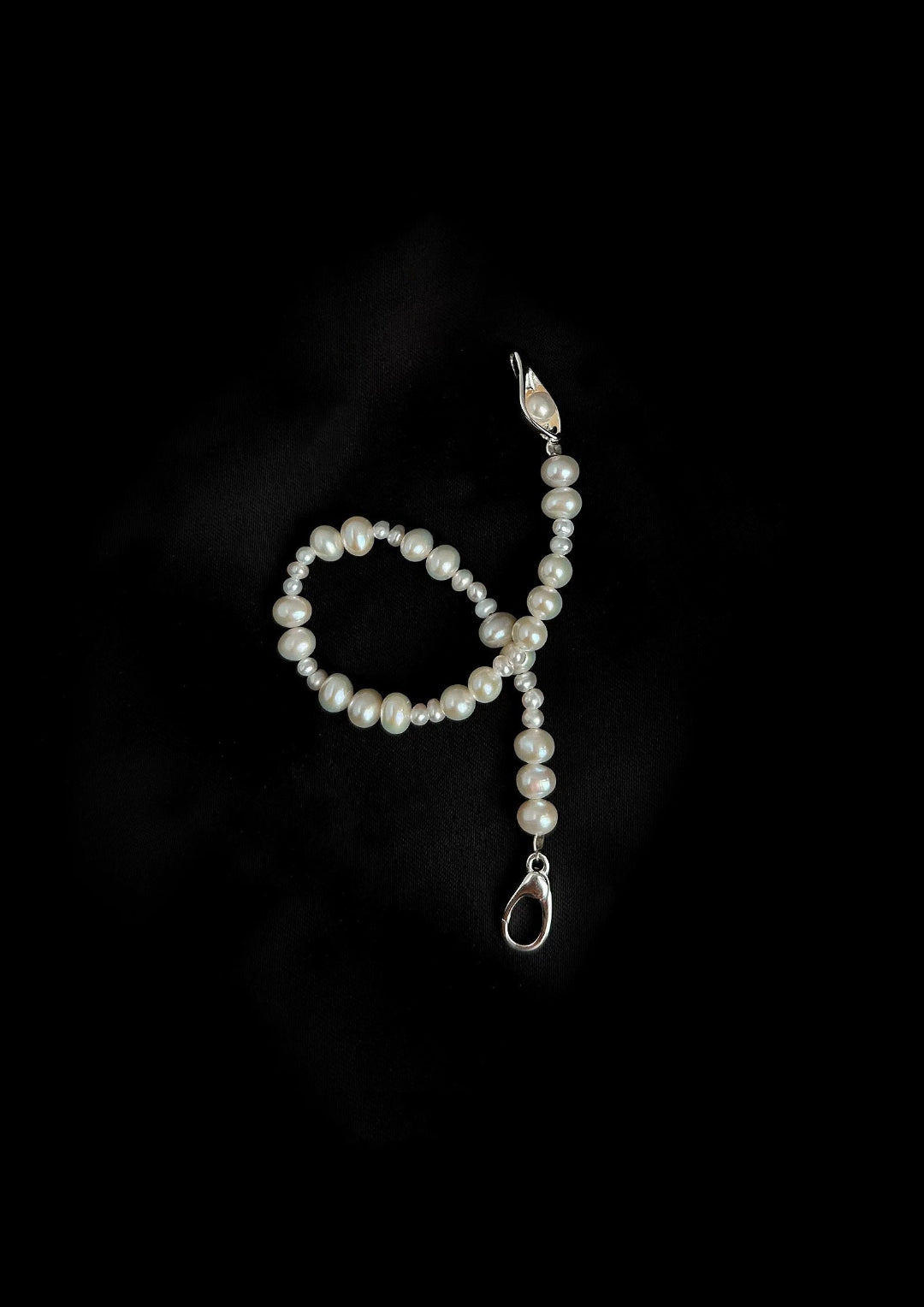 Bean Pod Irregular Freshwater Pearl Beaded Bracelet gembea jewelry