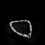 Bean Pod Irregular Freshwater Pearl Beaded Bracelet gembea jewelry
