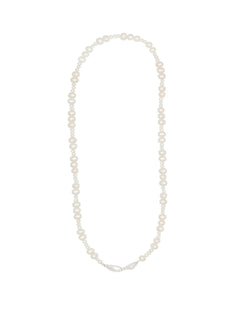 Bean Pod Irregular Freshwater Pearl Beaded Necklace gembea jewelry