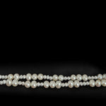 Bean Pod Irregular Freshwater Pearl Beaded Necklace gembea jewelry