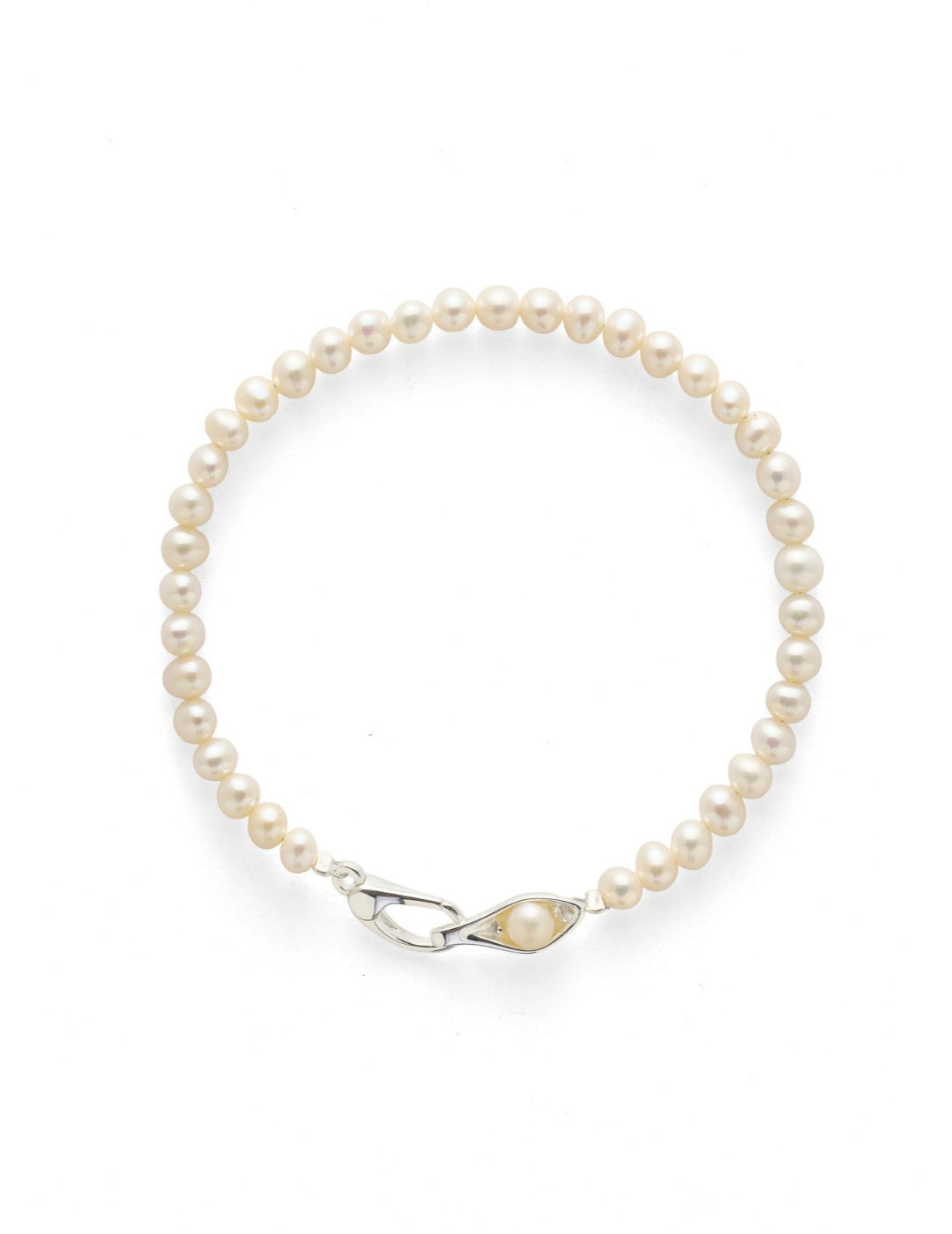 Bean Pod Freshwater Pearl Beaded Bracelet gembea jewelry