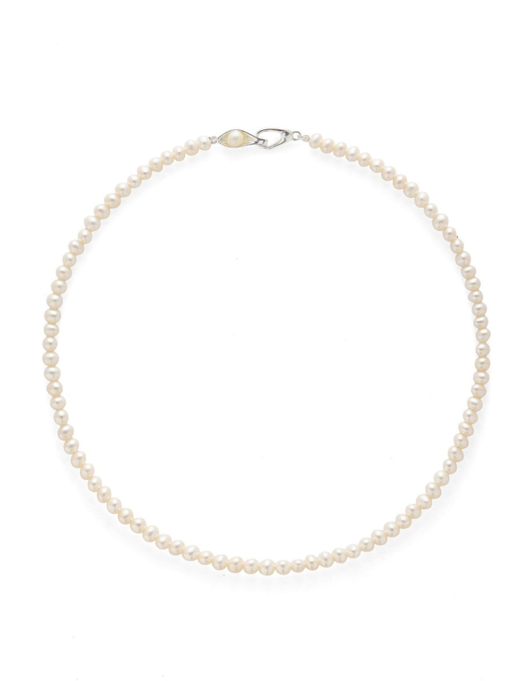 Bean Pod Freshwater Pearl Beaded Necklace gembea jewelry