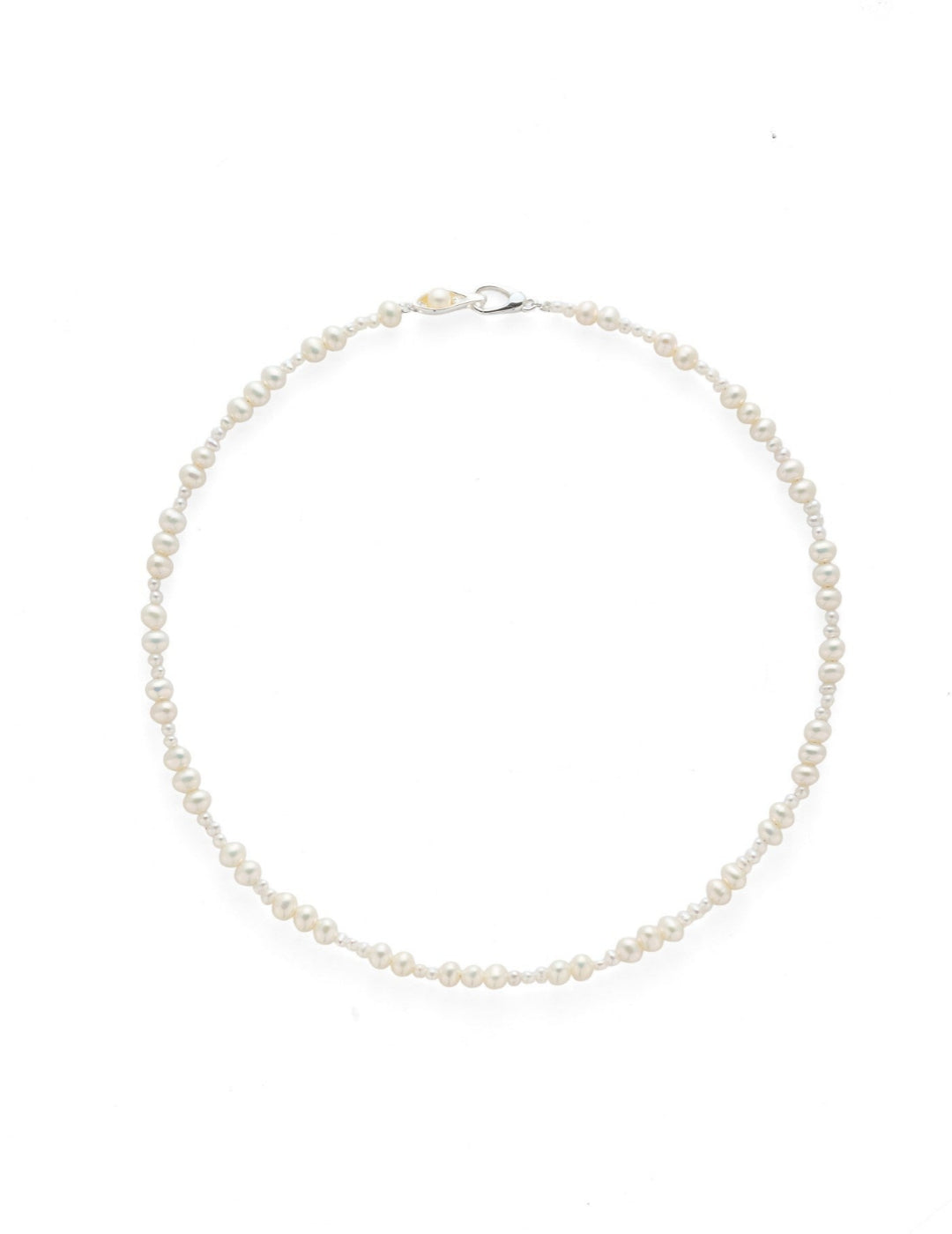 Bean Pod Irregular Freshwater Pearl Beaded Necklace gembea jewelry