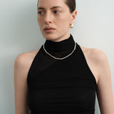 Blossom Vintage Gold Square Hoop Earrings gembea jewelry