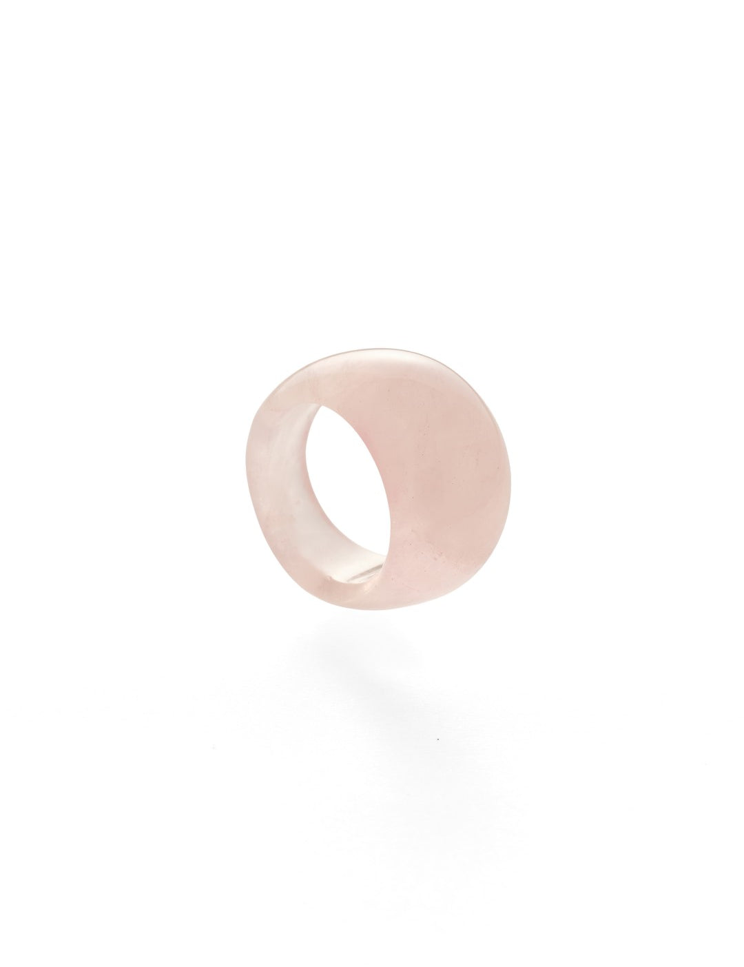Blush Bloom Rose Quartz Ring gembea jewelry
