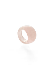 Blush Bloom Rose Quartz Ring gembea jewelry
