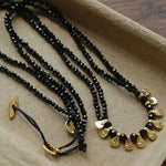 Bohemian Soulbound Double-Layer Gemstone Necklace gembea jewelry