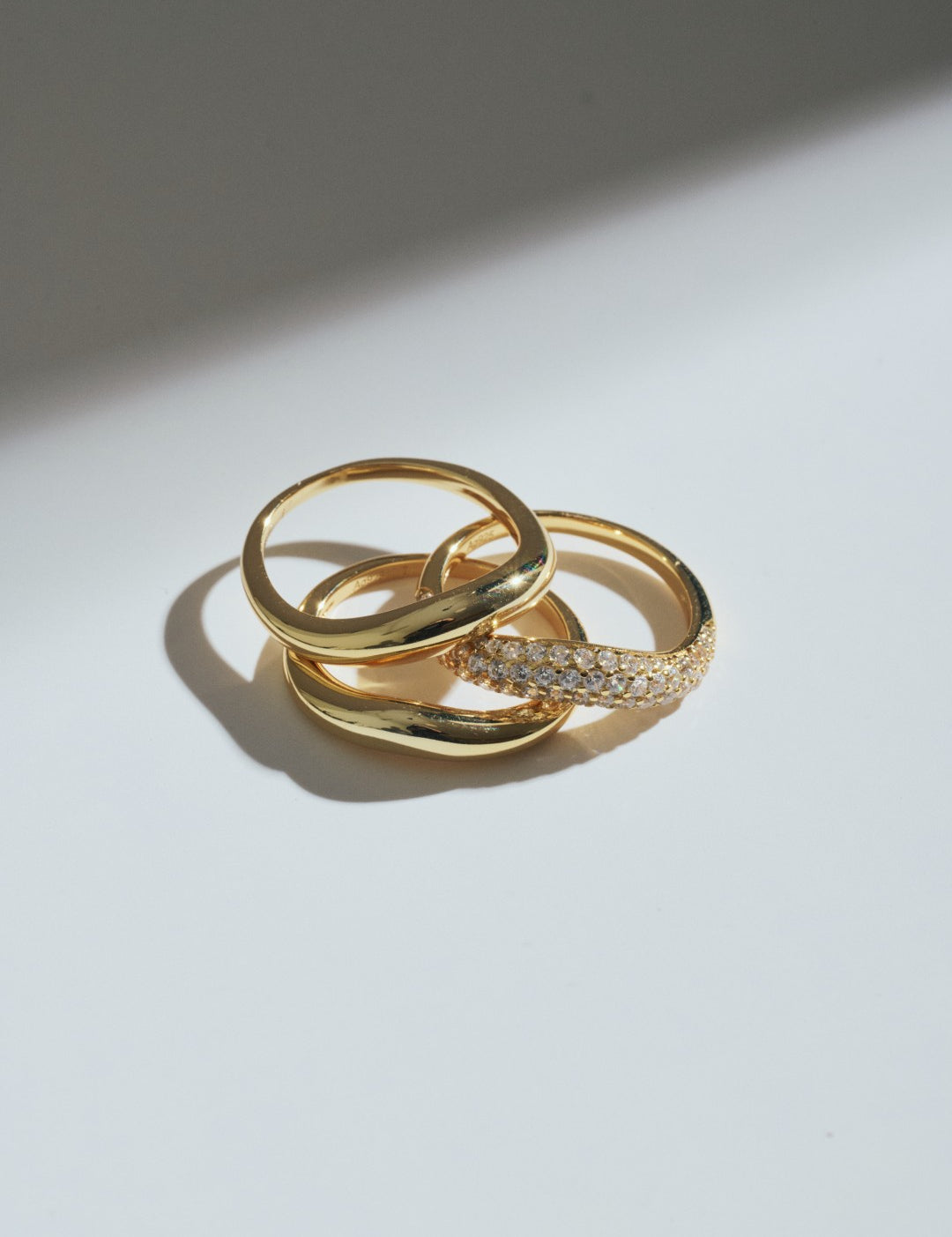 Burger Stack Lab-grown Diamond Ring gembea jewelry