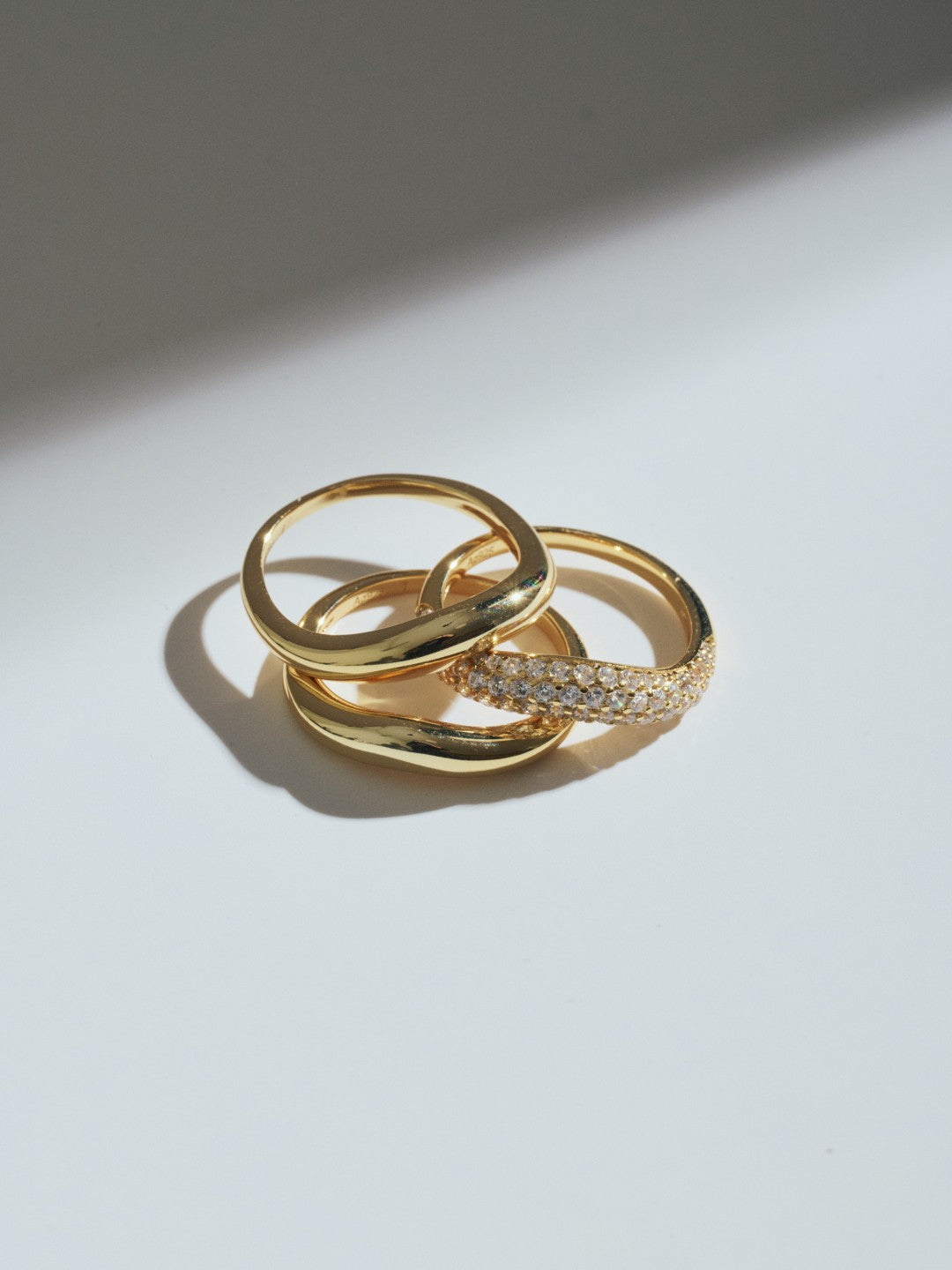 Burger Stack Lab-grown Diamond Ring gembea jewelry