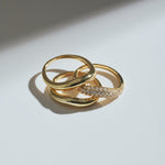 Burger Stack Lab-grown Diamond Ring gembea jewelry