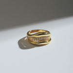 Burger Stack Lab-grown Diamond Ring gembea jewelry