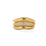 Burger Stack Lab-grown Diamond Ring gembea jewelry