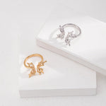 Butterfly Style 18K Gold Plated Rings - Gembea Jewelry