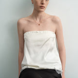 Cherry Garnet Pendant Gold Chain Necklace gembea jewelry