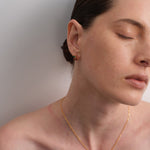 Cherry Garnet Stud Earrings gembea jewelry