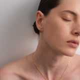 Cherry Garnet Stud Earrings gembea jewelry