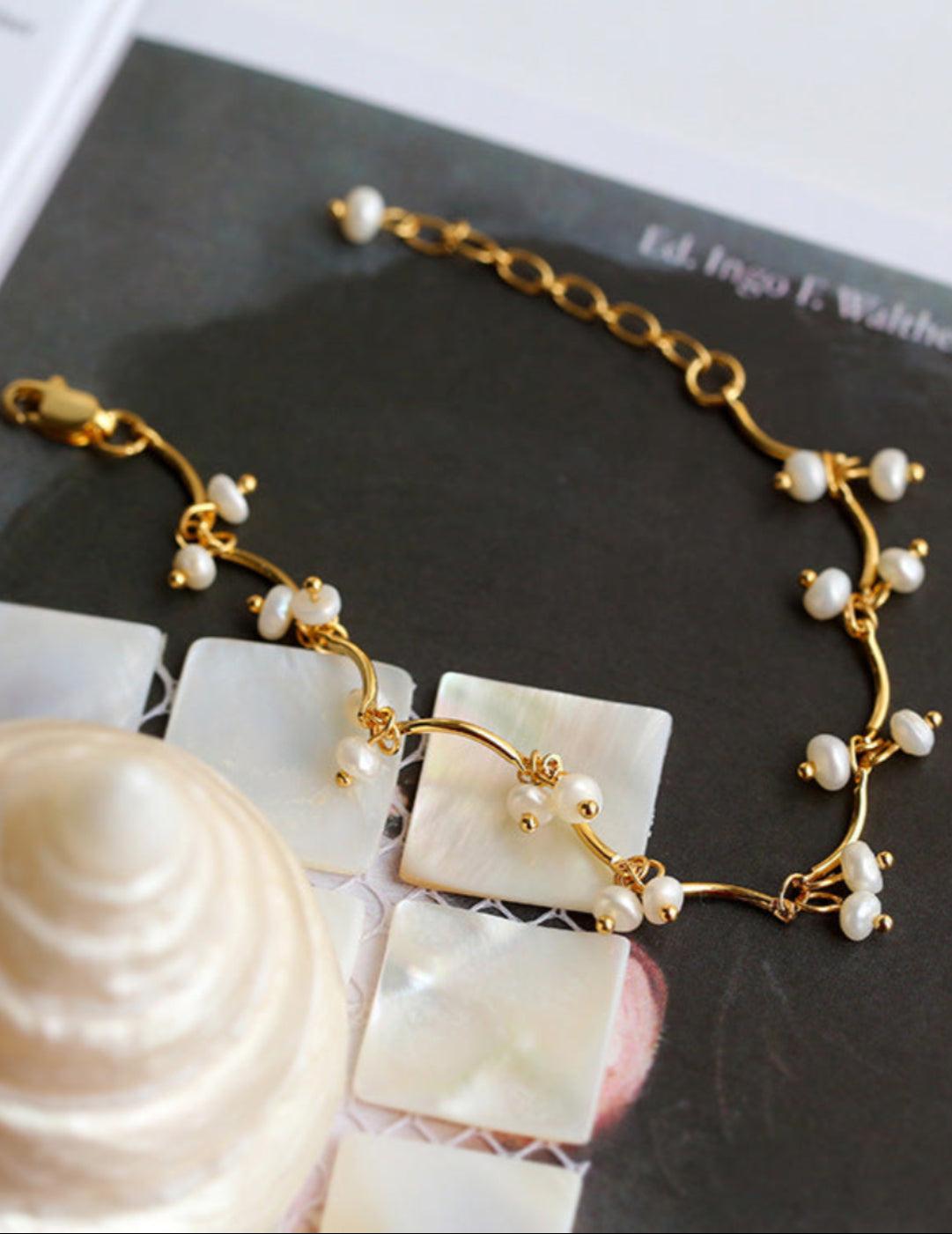 Cherry Freshwater Pearl Bracelets - Gembea Jewelry