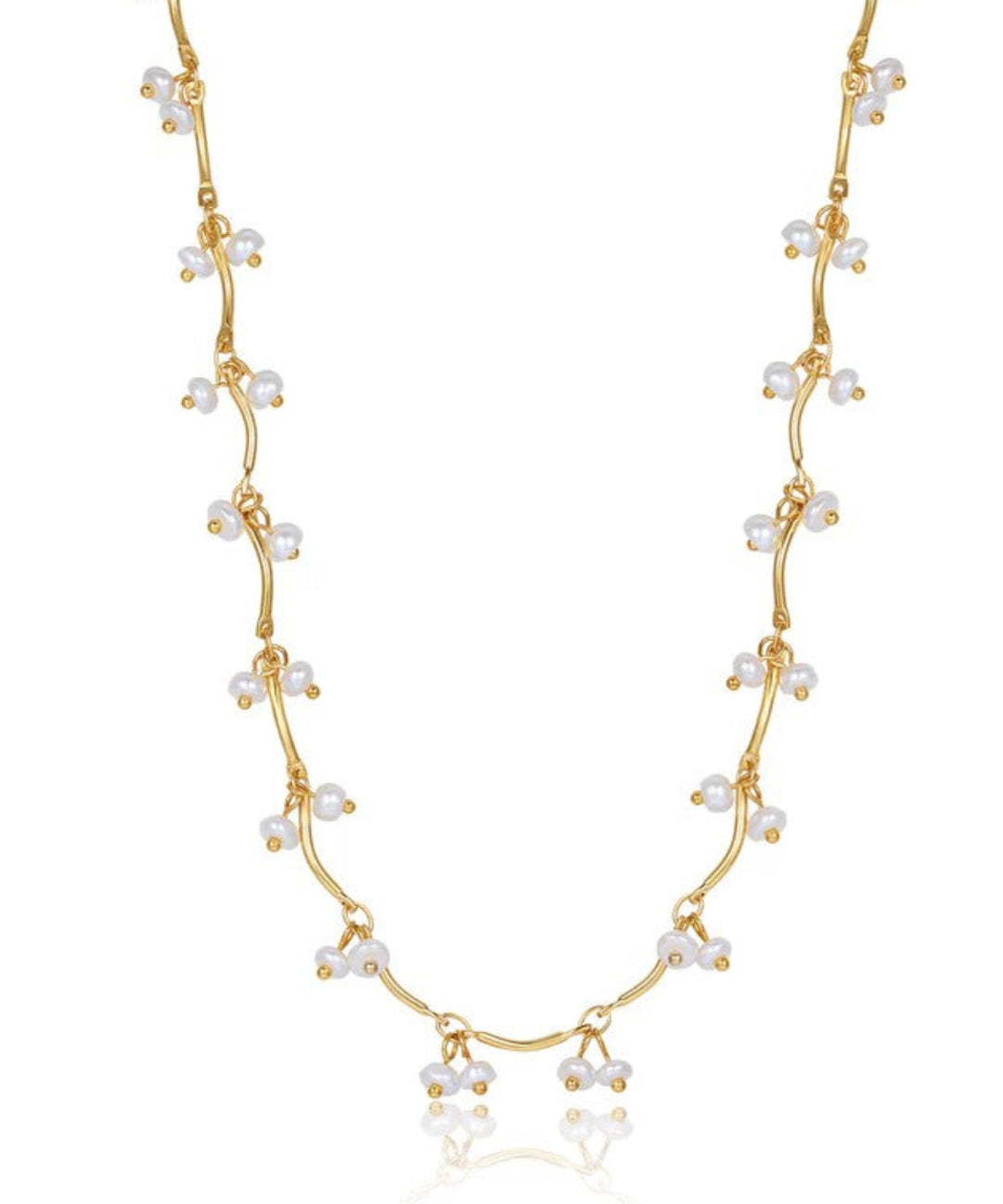 Cherry Freshwater Pearl Necklace gembea jewelry