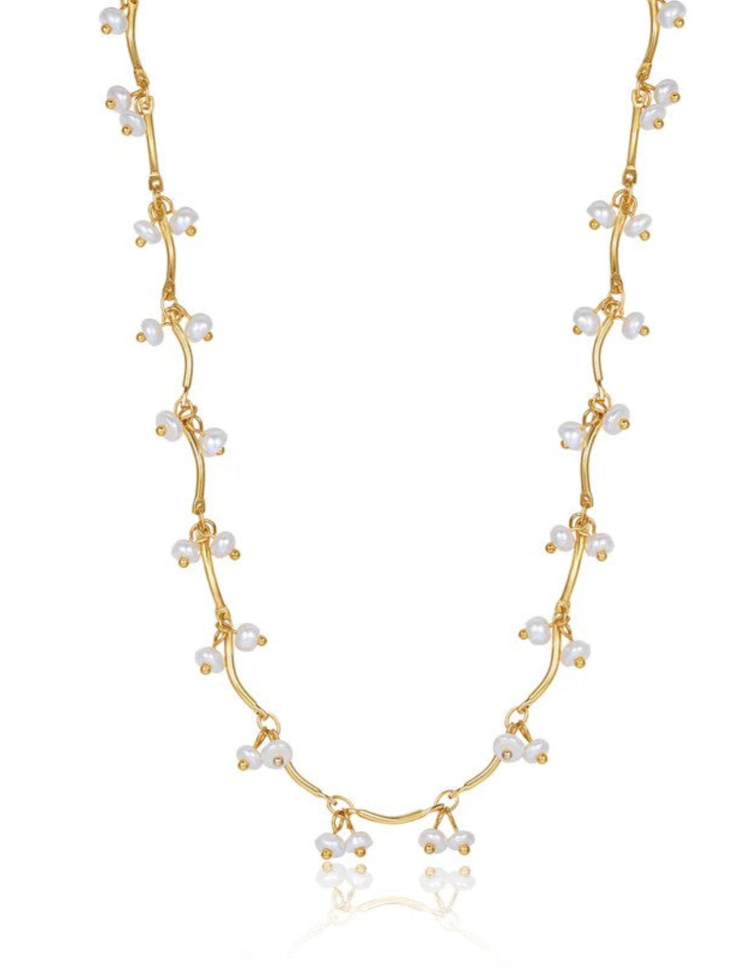 Cherry Freshwater Pearl Necklace gembea jewelry