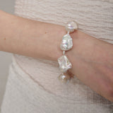 Gembea Jewelry Baroque Pearl Beaded Bracelet
