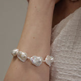 Gembea Jewelry Baroque Pearl Beaded Bracelet