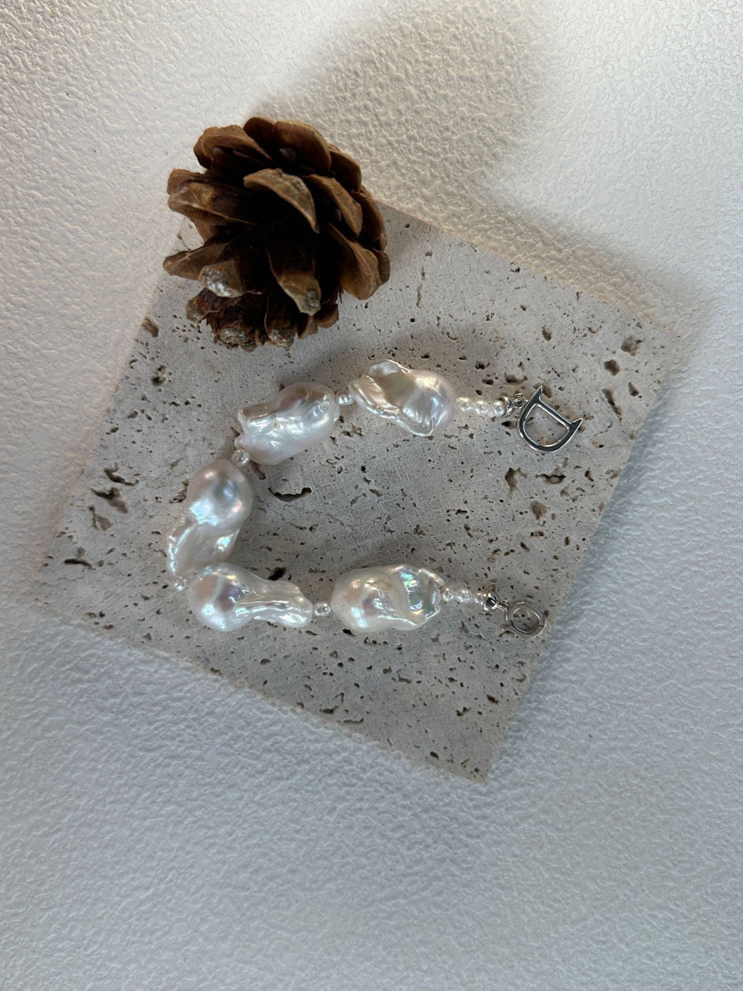 Baroque Pearl Beaded Bracelet