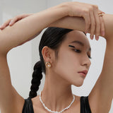 Classic Shaped Baroque Pearl Necklaces - Gembea Jewelry