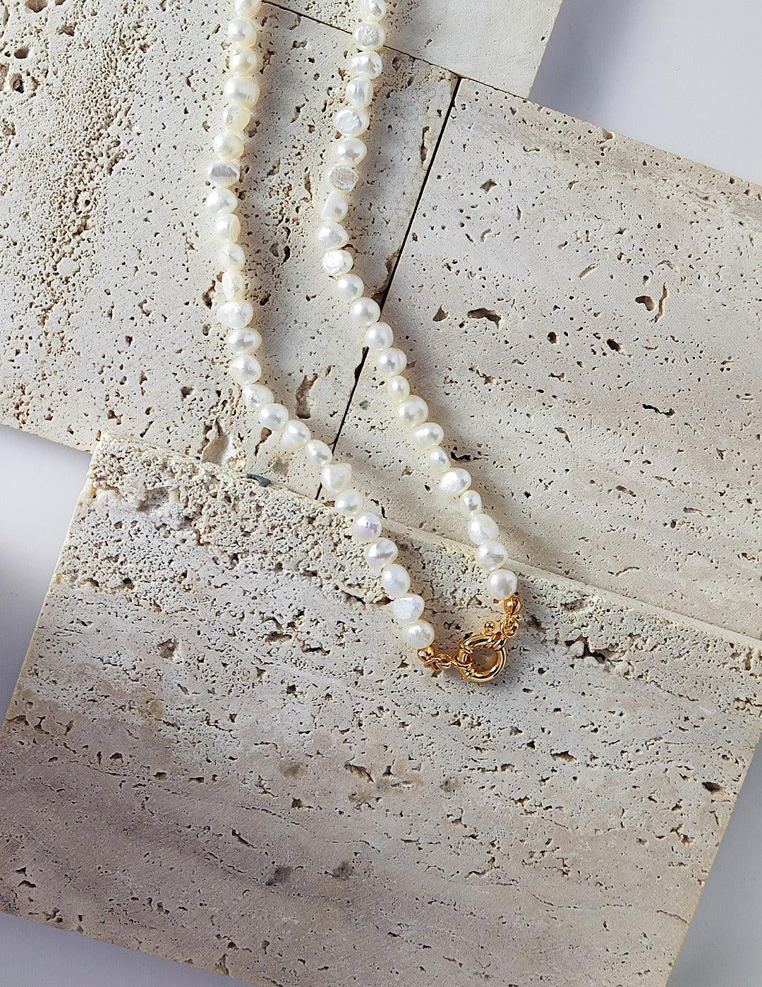 Classic Shaped Baroque Pearl Necklaces - Gembea Jewelry
