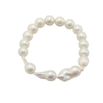 Classical Baroque Pearl Beaded Bracelet gembea jewelry