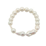 Classical Baroque Pearl Beaded Bracelet gembea jewelry