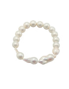Classical Baroque Pearl Beaded Bracelet