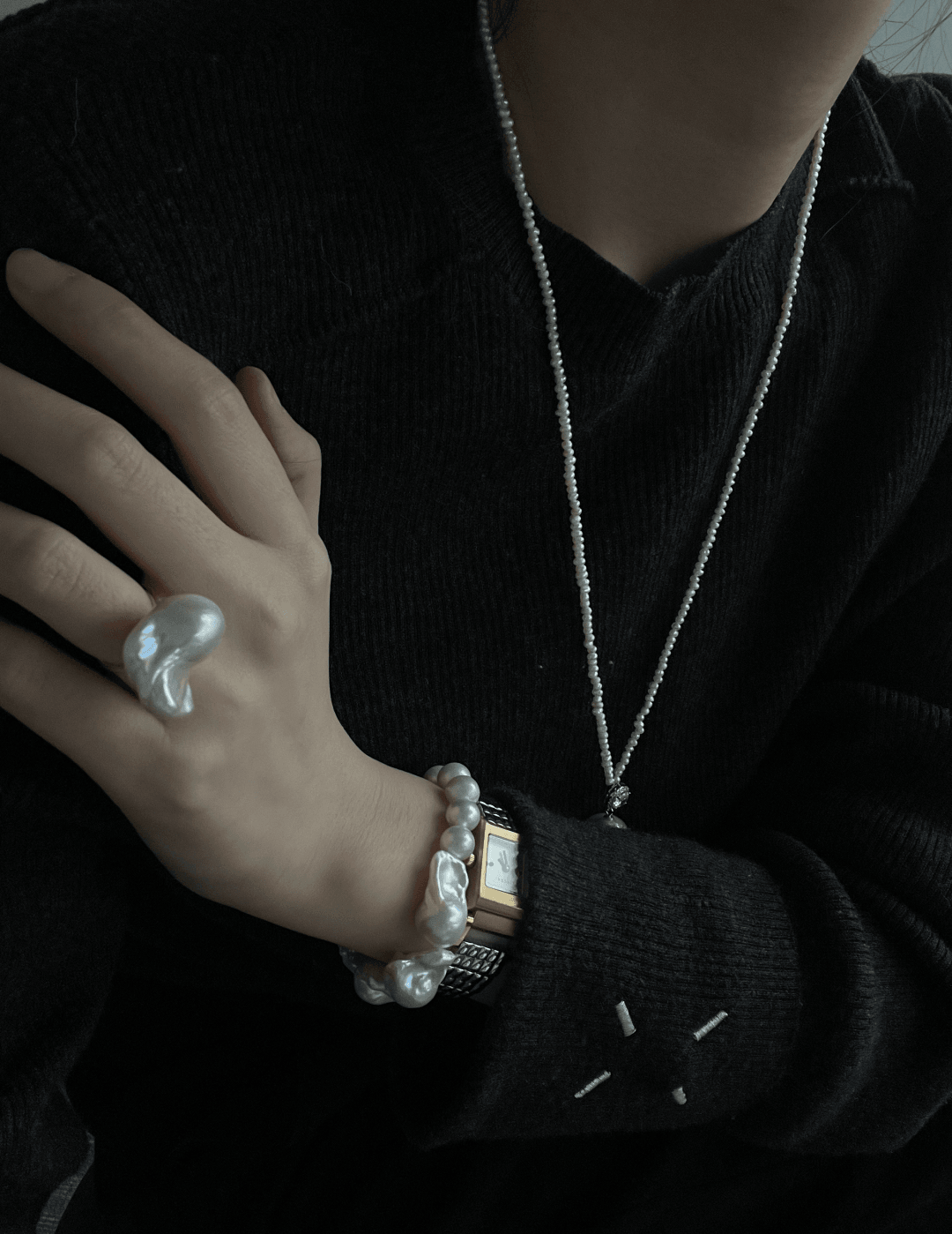 Classical Baroque Pearl Beaded Bracelets - Gembea Jewelry
