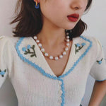 Gembea Jewelry Colorful Beaded Baroque Necklace
