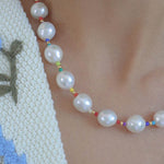 Gembea Jewelry Colorful Beaded Baroque Necklace