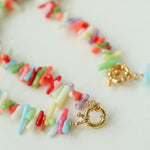 Sea's Embrace Series Gemstone Baroque Pearl Necklace - Gembea Jewelry