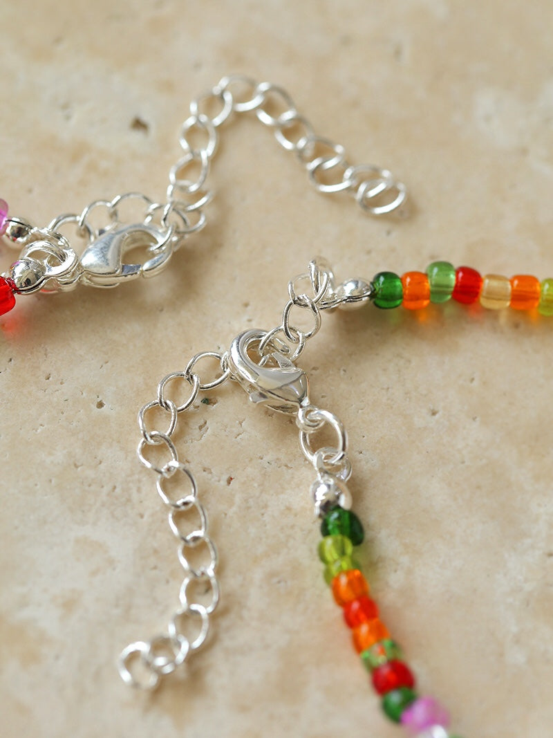 Colorful Stone Pearl Beaded Necklace-Gembea Jewelry