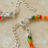 Colorful Stone Pearl Beaded Necklace-Gembea Jewelry