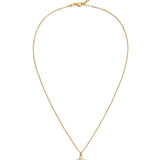 Cross Freshwater Pearl Pendant Chain Necklace GEMBEA JEWELRY