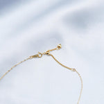 Crucifix Baroque Pendant 14K Gold Chain Necklace - Gembea Jewelry