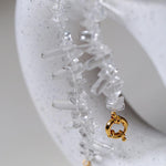 Sea's Embrace Series Crystal Baroque Pearl Necklace - Gembea Jewelry