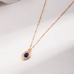 Gembea Jewelry Lazuli Days Series Deep Tide Pendant Necklace