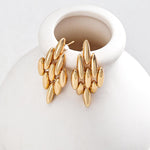 Sparkling Diamond 18K Gold Earrings - Gembea Jewelry
