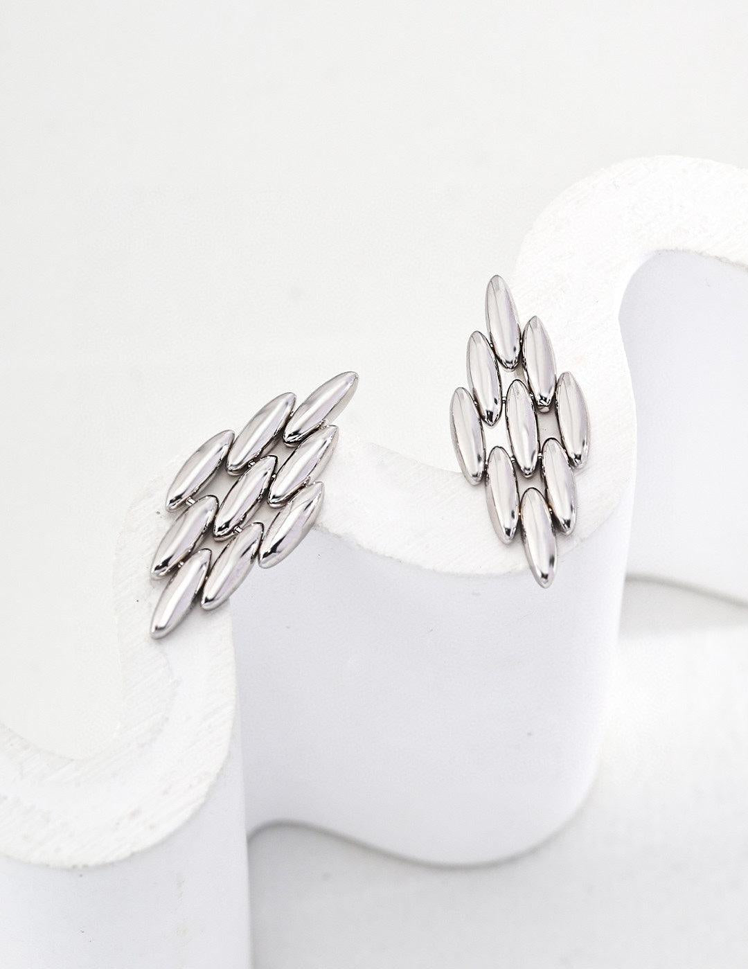 Sparkling Diamond 18K Gold Earrings - Gembea Jewelry